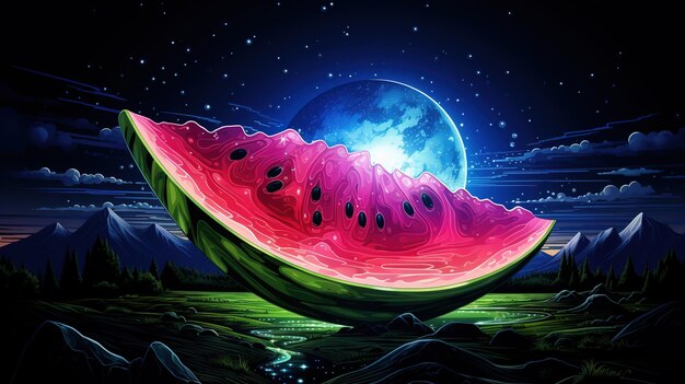 melancia-a-noite
